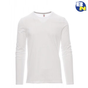 Abbigliamento-Antinfortunistica-t-shirt-manica-lunga-bianca
