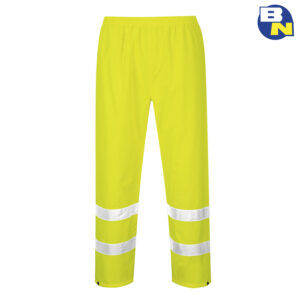 Abbigliamento-Pro-pantalone-impermeabile-alta-visibilità-giallo