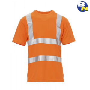 Abbigliamento-Pro-t-shirt-ad-alta-visibilità-arancio