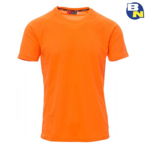 t-shirt tecnica arancio