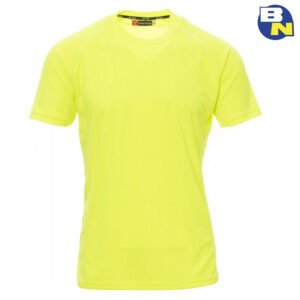 t-shirt tecnica gialla