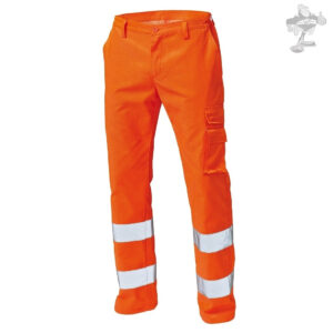 Pantalone alta visibilità arancio