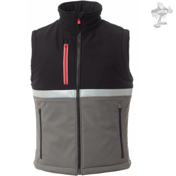 Gilet softshell imbottito Payper bicolore - immagine 2