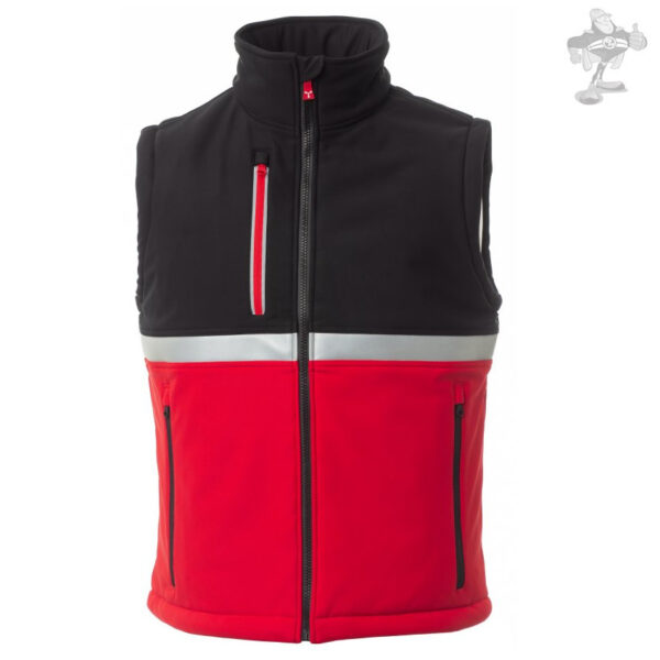 Gilet softshell imbottito Payper bicolore - immagine 3