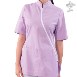 Casacca Sara creazioni zip diagonale