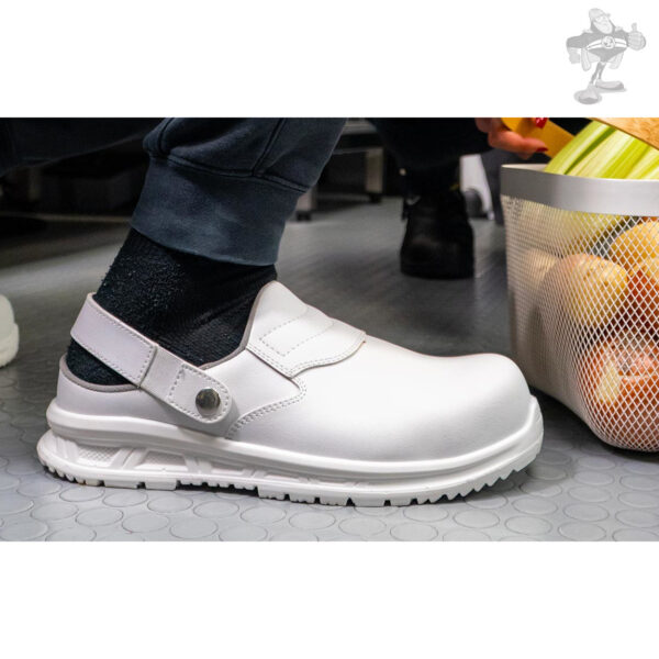 Scarpa Sabot da cucina professionali SB white - immagine 2