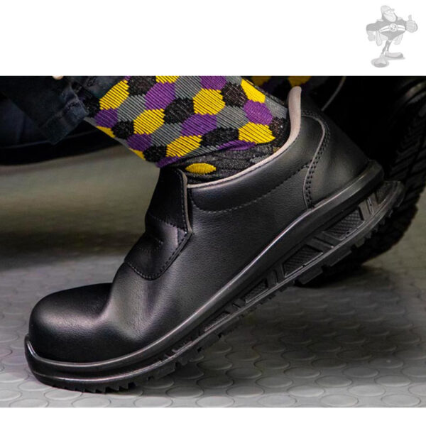 Scarpa mocassino da cucina professionale S2 black - immagine 2